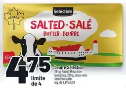 Metro BEURRE SELECTION | SELECTION BUTTER offer