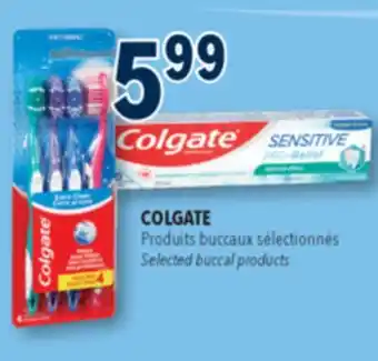 Familiprix COLGATE, Selected buccal products offer