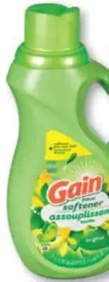 Familiprix GAIN, Fabric softener, 1,31 litre or Dryer sheets, 120 units offer