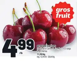 Metro GROSSES CERISES | LARGE CHERRIES offer