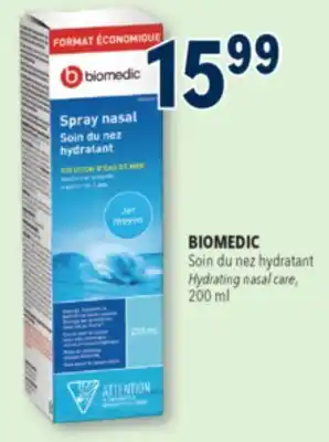 Familiprix BIOMEDIC, Hydrating nasal care offer