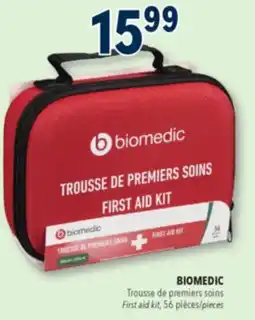 Familiprix BIOMEDIC, First aid kit, 56 pieces offer