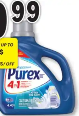 Familiprix PUREX, Laundry detergent, 4,43 litres offer