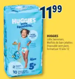Familiprix HUGGIES, Little Swimmers, Disposable swim pants, size 10 to 12s offer