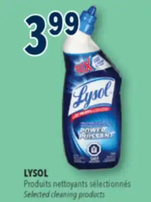Familiprix LYSOL, Selected cleaning products offer