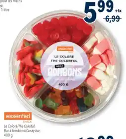 Familiprix ESSENTIEL, The Colorful, Candy bar offer