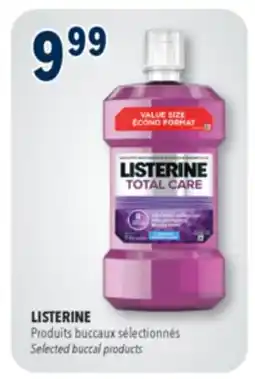 Familiprix LISTERINE, Selected buccal products offer