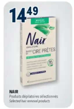 Familiprix NAIR, Selected hair removal products offer