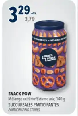 Familiprix SNACK POW, Extreme mix offer