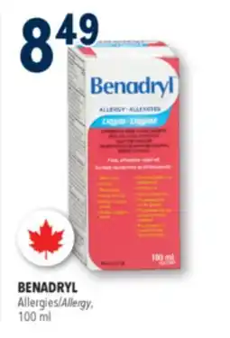 Familiprix BENADRYL, Allergy offer