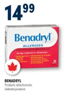 Familiprix BENADRYL, Selected products offer