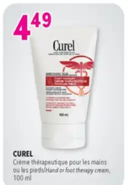 Familiprix CUREL, Hand or foot therapy cream offer