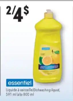 Familiprix ESSENTIEL,Dishwashing liquid offer