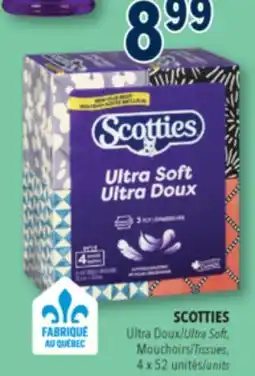 Familiprix SCOTTIES, Ultra Soft, Tissues, 4 x 52 units offer