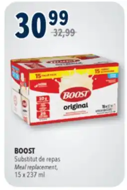 Familiprix BOOST, Meal replacement offer