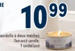 Familiprix STYLÉ, Two-wick candle, 1 unit offer