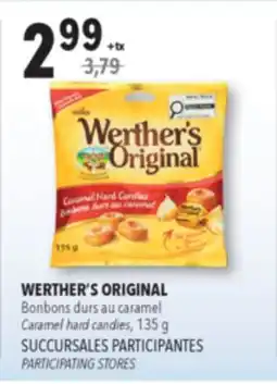 Familiprix WERTHER'S ORIGINAL, Caramel hard candies offer