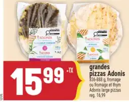 Marché Adonis GRANDES PIZZAS ADONIS | ADONIS LARGE PIZZAS offer