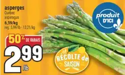 Marché Adonis ASPERGES | ASPARAGUS offer