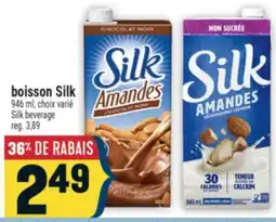 Marché Adonis BOISSON SILK | SILK BEVERAGE offer