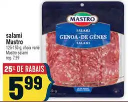 Marché Adonis SALAMI MASTRO | MASTRO SALAMI offer