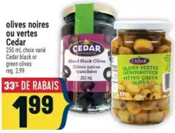 Marché Adonis Olives Noires Ou Vertes Cedar | Cedar Black Or Green Olives offer