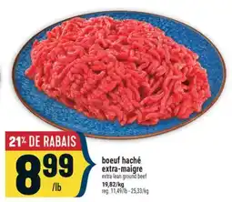 Marché Adonis BOEUF HACHÉ EXTRA-MAIGRE | EXTRA LEAN GROUND BEEF offer