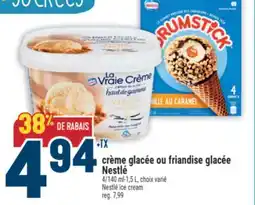Marché Adonis CRÈME GLACÉE OU FRIANDISE GLACÉE NESTLÉ | NESTLÉ ICE CREAM offer