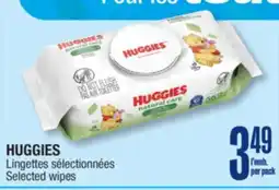 Jean Coutu HUGGIES Selected wipes offer