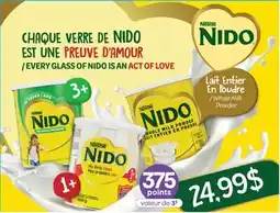 Jean Coutu NESTLE CHAQUE VERRE DE NIDO EST UNE PREUVE D'AMOUR offer