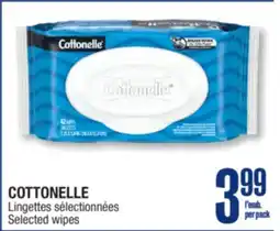 Jean Coutu COTTONELLE Selected wipes offer