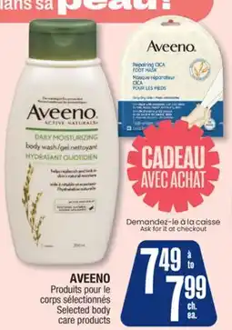 Jean Coutu AVEENO Selected body care products offer