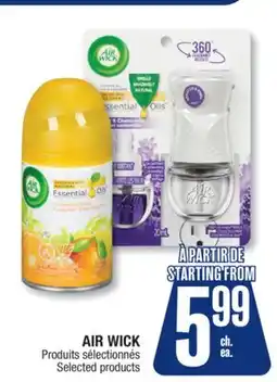Jean Coutu AIR WICK Selected products offer
