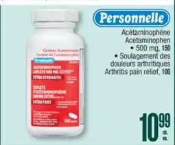 Jean Coutu Personnelle Acetaminophen offer