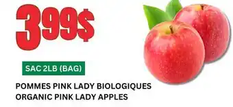 Marches Tau POMMES PINK LADY BIOLOGIQUES offer
