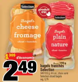 Super C bagels tranchés Selection | Selection sliced bagels offer