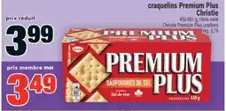 Super C craquelins PremiumPlus Christie | Christie PremiumPlus crackers offer