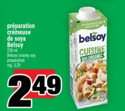 Super C préparation crémeuse de soya Belsoy | Belsoy creamy soy preparation offer