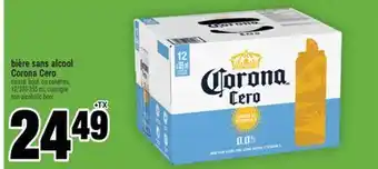 Super C bière sans alcool CoronaCero | non-alcoholic beer offer
