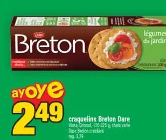 Super C craquelins Breton Dare | Dare Breton crackers offer