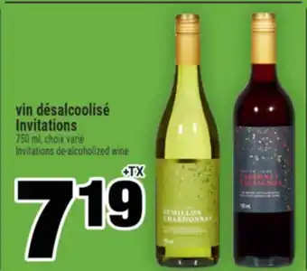 Super C vin désalcoolisé Invitations | Invitations de-alcoholized wine offer