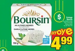 Super C fromage Boursin | Boursin cheese offer