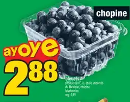 Super C bleuets | blueberries offer