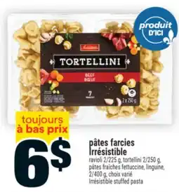 Super C pâtes farcies Irrésistible | Irrésistible stuffed pasta offer