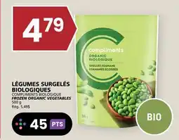 Rachelle-Bery Grocery COMPLIMENTS BIOLOGIQUE FROZEN ORGANIC VEGETABLES offer