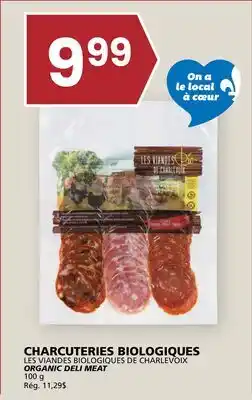 Rachelle-Bery Grocery LES VIANDES BIOLOGIQUES DE CHARLEVOIX ORGANIC DELI MEAT offer