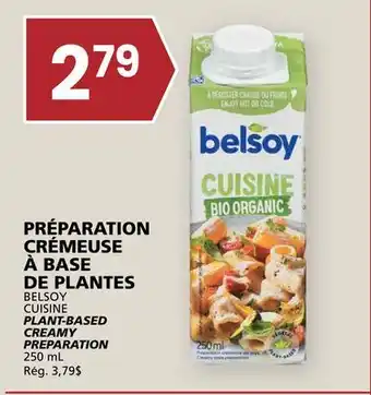 Rachelle-Bery Grocery BELSOY CUISINE PLANT-BASED CREAMY PREPARATION offer