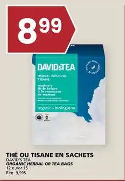 Rachelle-Bery Grocery DAVID'S TEA ORGANIC HERBAL OR TEA BAGS offer