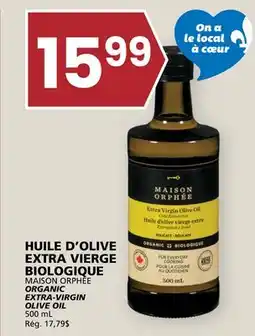 Rachelle-Bery Grocery MAISON ORPHÉE ORGANIC EXTRA-VIRGIN OLIVE OIL offer