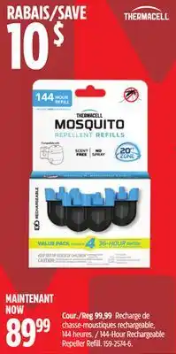 Canadian Tire Thermacell 144-Hour Rechargeable Repeller Refill offer